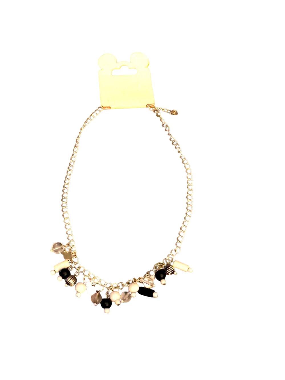 Disney Mickey Mouse Charms Choker Necklace